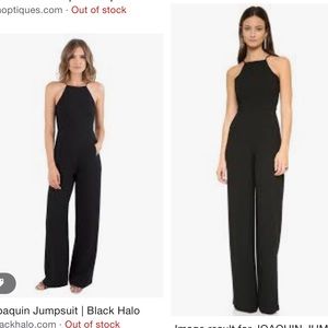 Black Halo Joaquin Jumpsuit, size 10